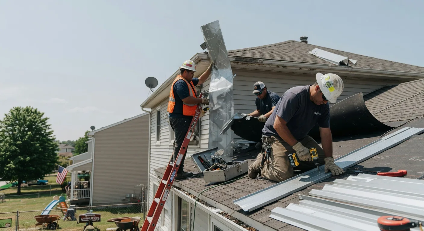 Metal Roof Repair in Lawtell, LA